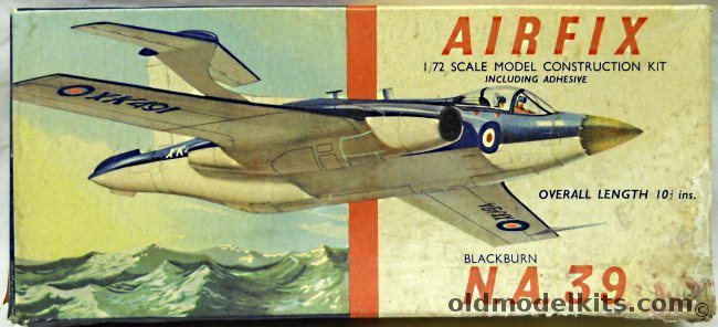 Airfix 1/72 Blackburn NA-39 Buccaneer - Type Two Issue, 384 plastic model kit